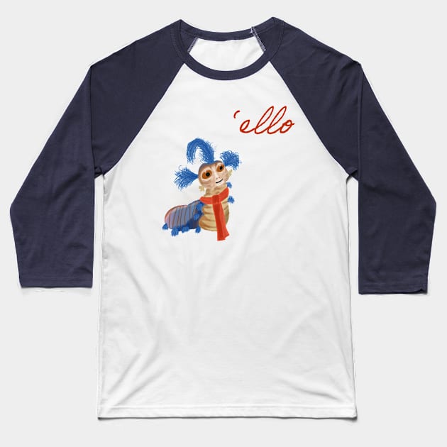 ‘ello Baseball T-Shirt by Theartiologist